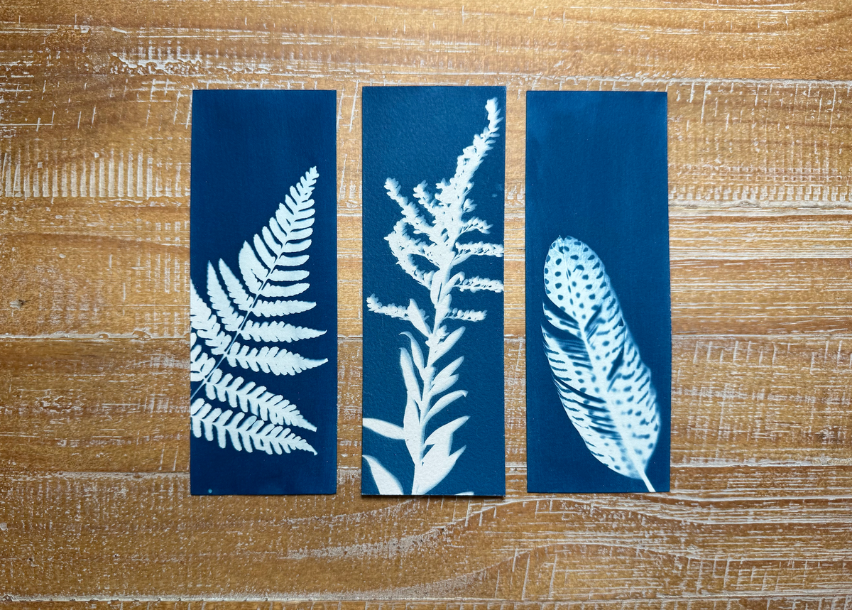 Watercolor Print Bookmarks