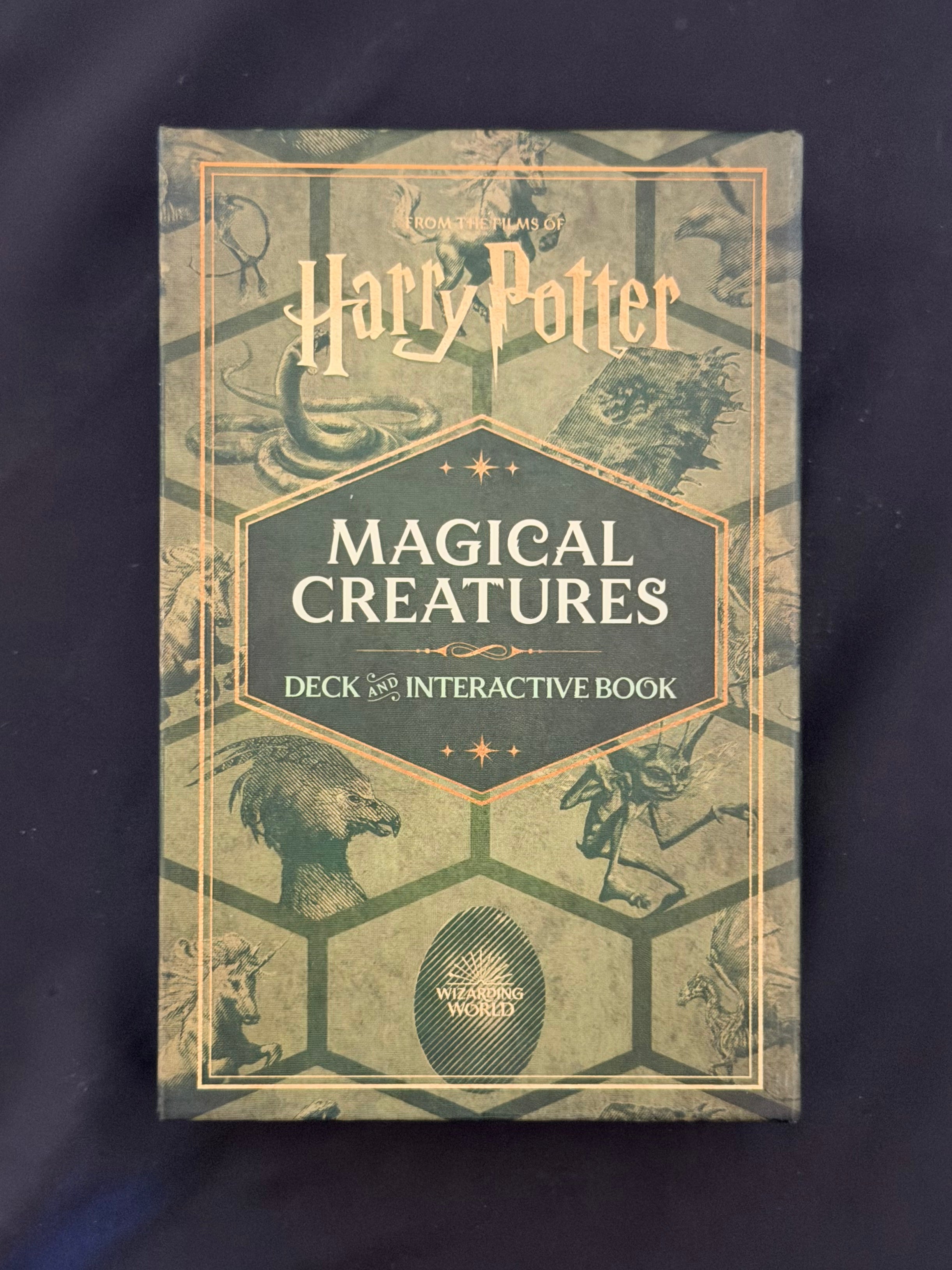 Harry Potter Magical Creatures Deck and Interactive Book